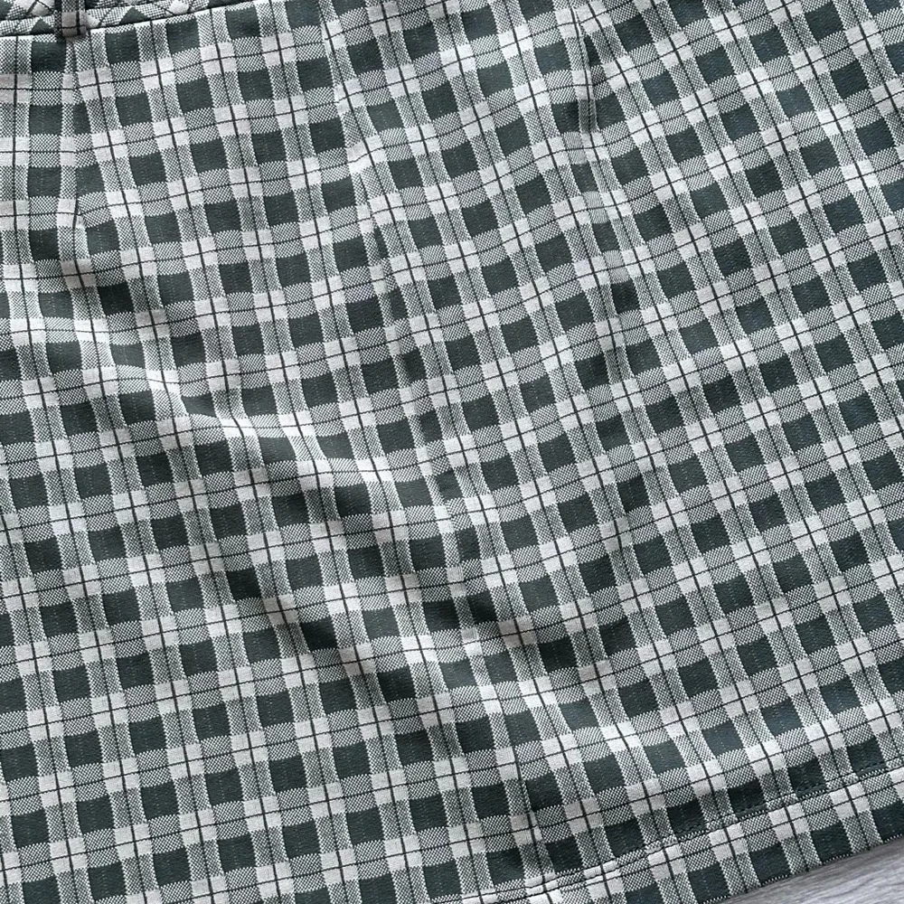 BCBGMAXAZRIA Vintage Plaid Mini Skirt
